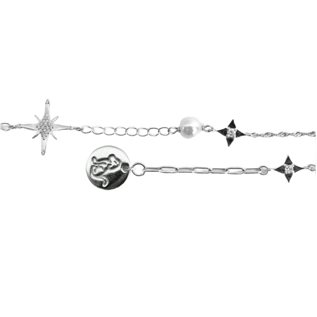 Mondi Bracelet, Silver And Diamond